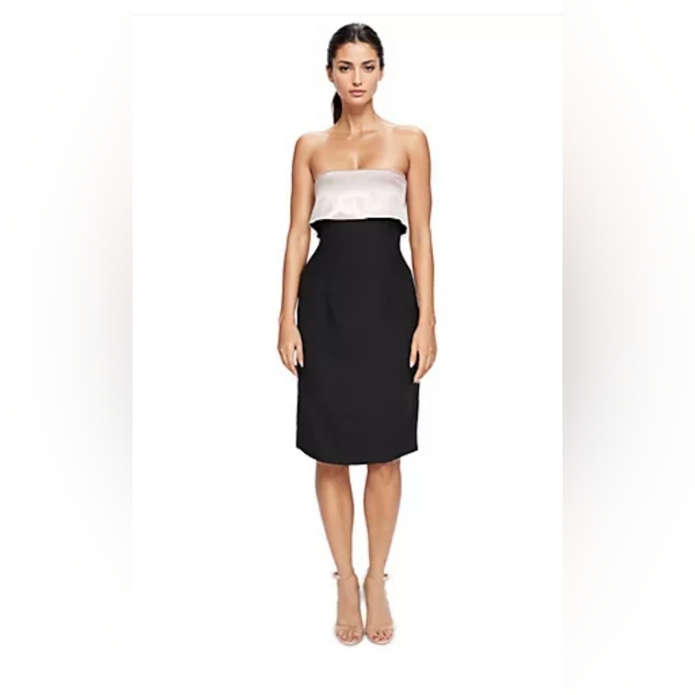 Rene Ruiz Collection Strapless Satin dress size 6 NEW